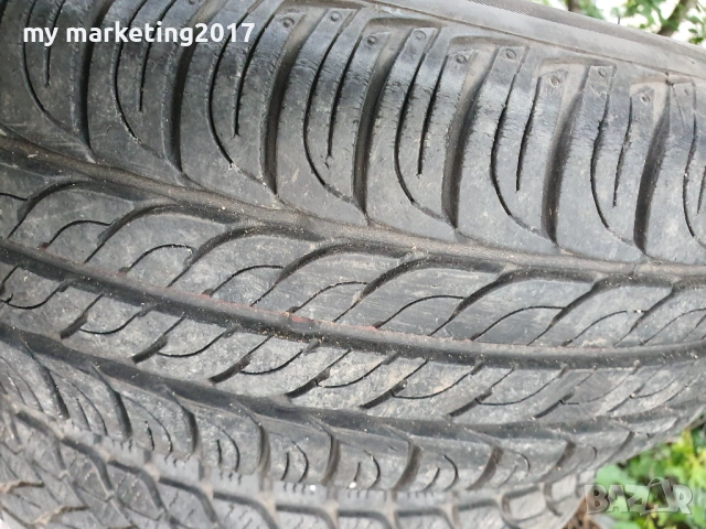 Гуми Фиеста запазени без джанти, снимка 3 - Гуми и джанти - 54228248