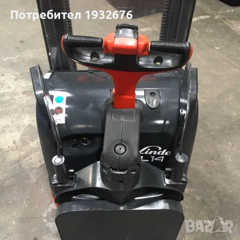 Стакер Linde L14AP -1400 kg., снимка 7 - Индустриална техника - 54067194