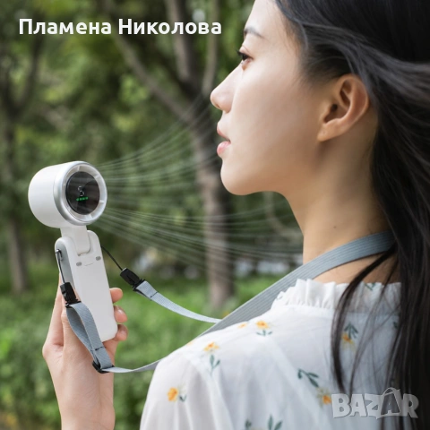Турбо сгъваем вентилатор 3 в 1 – 13500 об./мин, 5 скорости, цифров дисплей, USB акумулаторен, снимка 3 - Вентилатори - 55206228