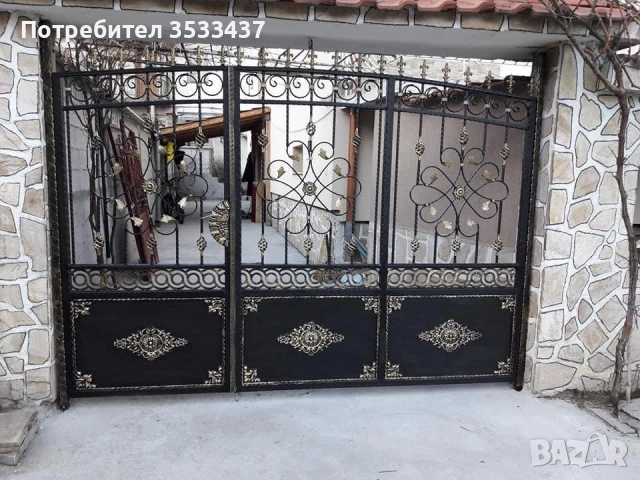 ковано желязо: врати, огради, парапети , снимка 2 - Железария - 54739358