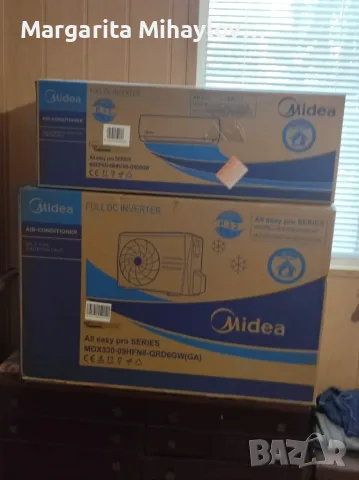 Инверторен климатик Midea MSEPBU-09HRFN8-QRD6GW/MOX330-09HFN8-QRD6GW All Easy Pro Nordic, 9000 BTU, , снимка 2 - Климатици - 55353080