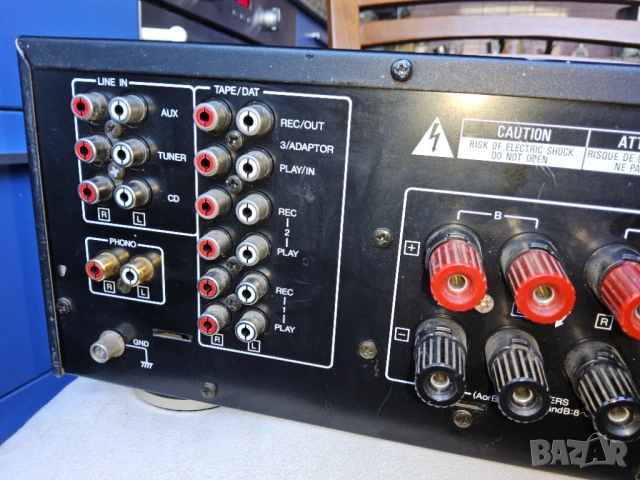 Стерео усилвател KENWOOD KA-5010, снимка 5 - Ресийвъри, усилватели, смесителни пултове - 53975796