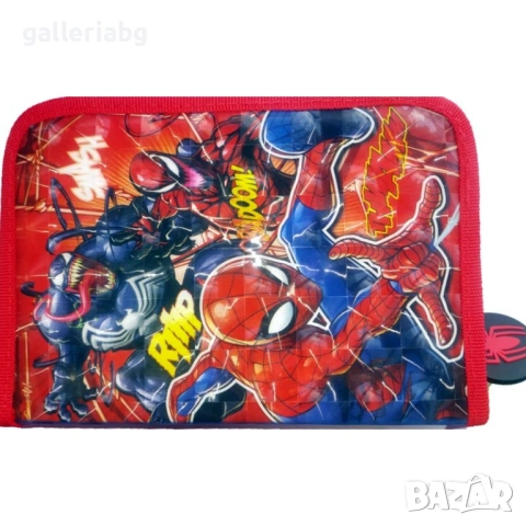 Несесер Spider-Man с 2 отделения и 1 цип – 21x15x4 см, за 43 химикала и молива