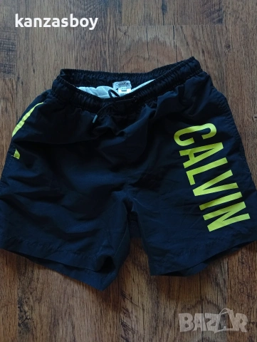 CALVIN KLEIN  boys swim shorts - юношески къси панталони / бански, снимка 2 - Детски къси панталони - 55066159