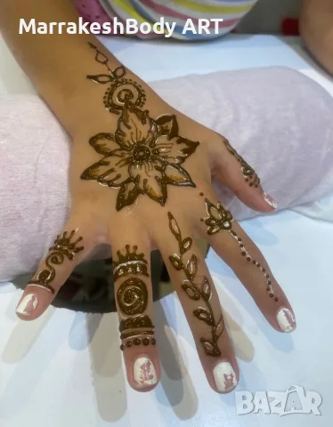 Каносване -  Body ART henna / Jagua gel( Genipa Americana), снимка 4 - Фризьорски услуги - 55454573