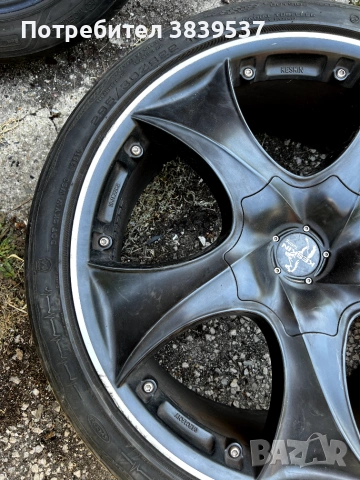 Оригинални немски Keskin KT9 22" 5x120 10J за BMW X5 / X6, снимка 9 - Гуми и джанти - 54988343