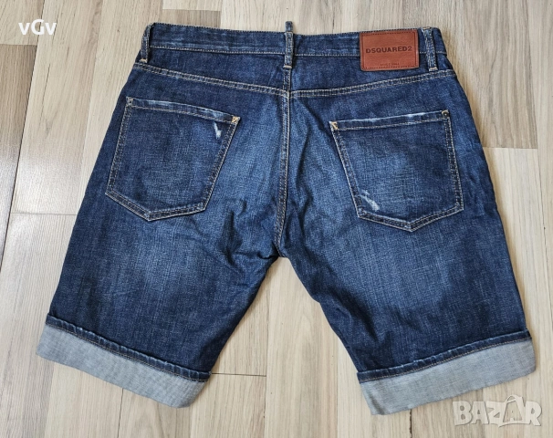 Мъжки къси дънки Dsquared2 - 36, снимка 2 - Къси панталони - 55014398