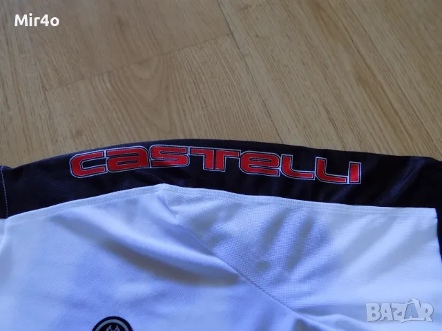 вело джърси castelli тениска екип елек шосейно колоездене мъжко оригинал XXL, снимка 4 - Спортни дрехи, екипи - 51260031