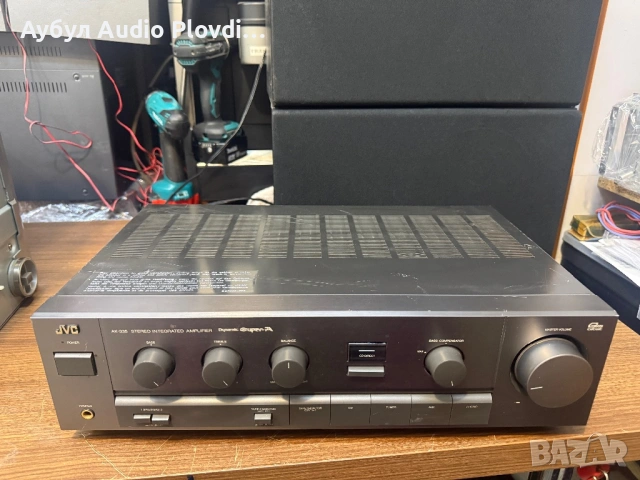  JVC AX-335 Вграден усилвател с прекрасен звук, снимка 4 - Ресийвъри, усилватели, смесителни пултове - 54580980