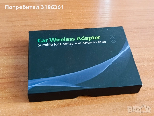 Car wireless Adapter for CarPlay and Android Auto 