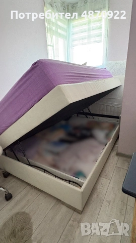 боксспринг легло за сън , снимка 4 - Спални и легла - 55092754