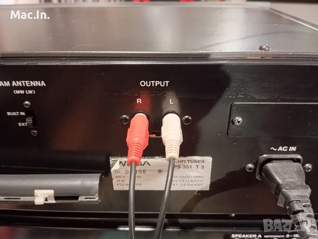 Усилвател и тунер Wega 351/Sony, снимка 11 - Ресийвъри, усилватели, смесителни пултове - 54767413