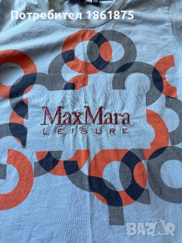 Дамска тениска MAX MARA, снимка 3 - Тениски - 54868994