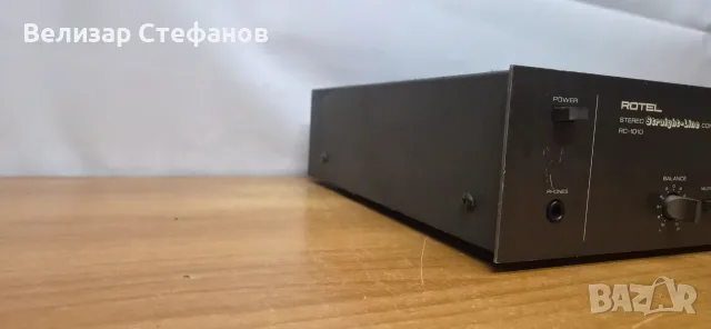ПРЕДУСИЛВАТЕЛ ROTEL RC-1010 , снимка 2 - Ресийвъри, усилватели, смесителни пултове - 55435307