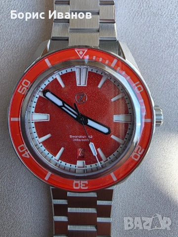 Swordfish 42mm SS 'Spark', снимка 2 - Мъжки - 55012536
