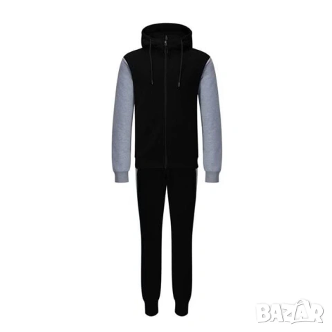 Мъжки комплект Donnay Fleece Zip Tracksuit/XXL/688up2, снимка 3 - Спортни дрехи, екипи - 55268356