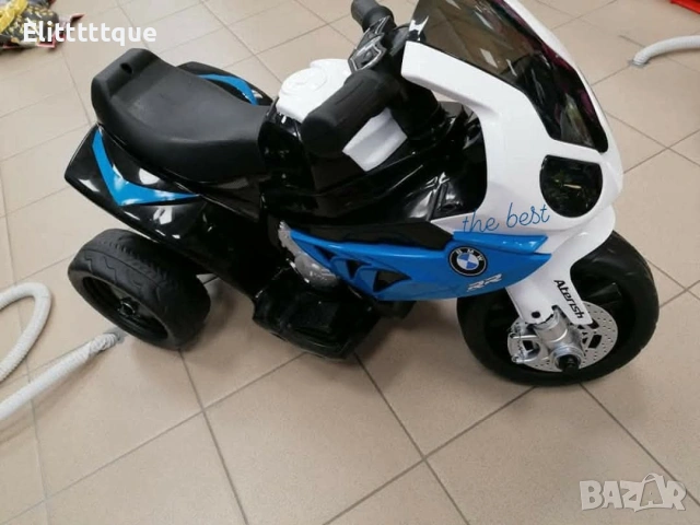 Акумулаторен детски мотор BMW S1000RR 6V – Светещи Фарове и реалистичен дизайн, снимка 6 - Други стоки за дома - 54983133