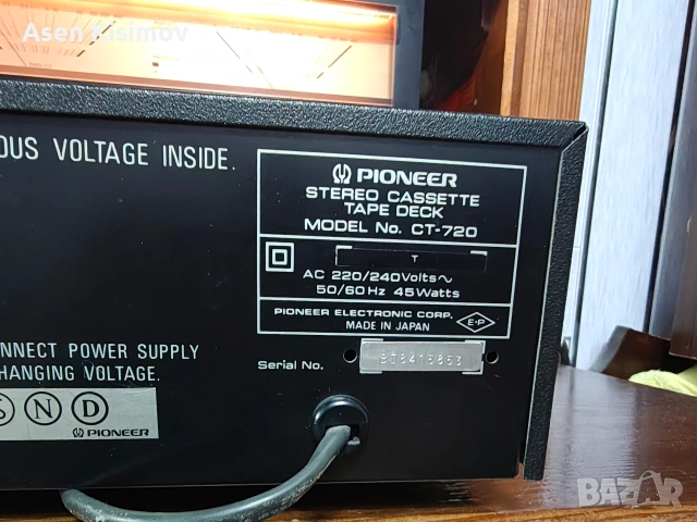 pioneer ct -720, снимка 4 - Декове - 54429687