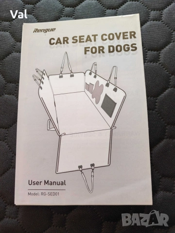 Car Seat Cover за кучета – защита за колата и комфорт за любимеца ти, снимка 5 - За кучета - 54894809