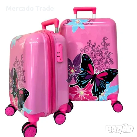 Комплект детски куфари Mercado Trade, 31800, Различни модели, 16" и 20", снимка 9 - Куфари - 54272638