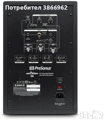 Presonus Eris E8 чифт, снимка 5 - Тонколони - 54788035
