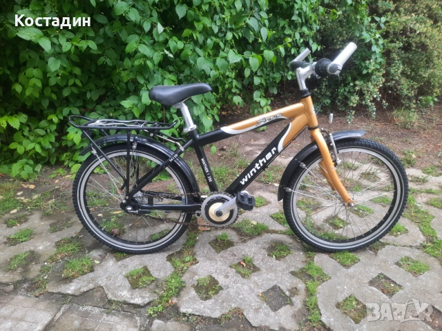 Детски велосипед.Winther I 350 Алуминиев  20 цола гуми,3 скорости. 