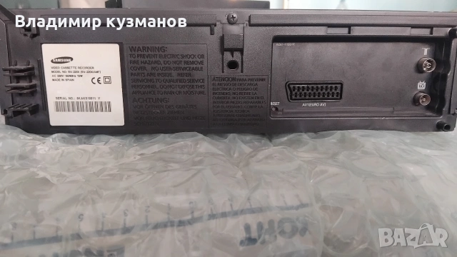 Видеорекордер Samsung SV 220-x., снимка 2 - Друга електроника - 54917961