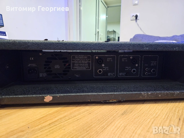 Усилвател BMA 300 PRO-AMP, снимка 4 - Ресийвъри, усилватели, смесителни пултове - 54103137