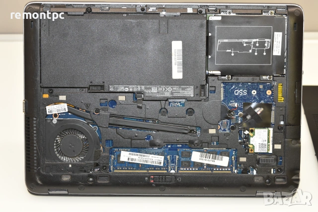 HP EliteBook 840 G1 I5 4300U 8 GB DDR3 Батерия и зарядно, снимка 10 - Лаптопи за работа - 55035947