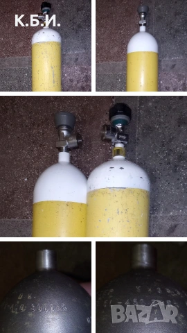 Продавам желязни бутилки Dräger - 2 броя - 6L - 300 BAR - АТМОСФЕРИ работно налягане, снимка 3 - Въздушно оръжие - 54401482