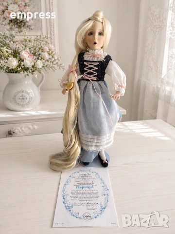 Порцеланова кукла Dianna Effner Rapunzel , снимка 4 - Колекции - 55061970