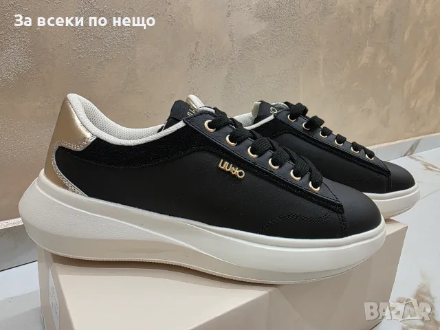 Liu-Jo ЧИСТО НОВИ Дамски Кожени Сникърси Естествена Телешка Кожа 40 номер👟Дамски Маратонки, снимка 3 - Маратонки - 55595940