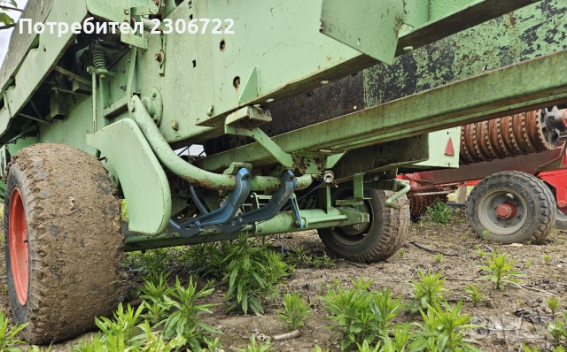 Балировачка Fortshritt K454, снимка 6 - Селскостопанска техника - 54929528