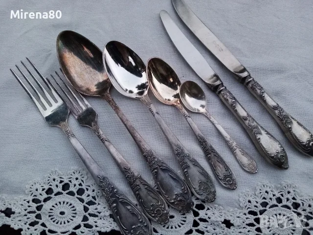 Антикварни прибори СССР - 48 бр.
