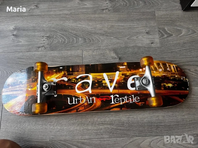 Скейтборд Cave Urban Reptile, снимка 3 - Скутери и тротинетки - 55005015