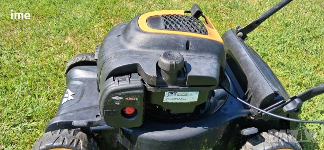 Бензинова косачка НОМЕР 40. Четиритактов двигател на Briggs&Stratton. 2.2 кс. 125 куб/см. 40 см..., снимка 16 - Градинска техника - 54693826