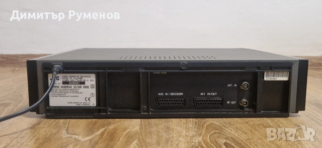 Видео плеър JVC HR-E249 VHS, снимка 9 - Плейъри, домашно кино, прожектори - 54162729