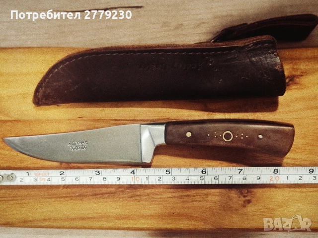 Ловени ножове ръчна изработка на майстор А.Стоянов, снимка 2 - Ножове - 54349528