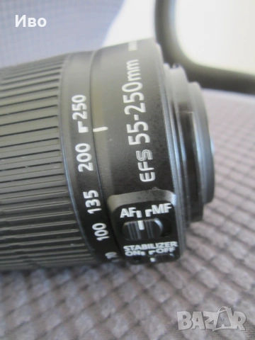 Обектив Canon EF-S 55-250mm 1.4-5.6 IS II, снимка 2 - Обективи и филтри - 55206392