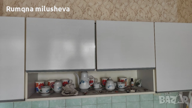 Бели кухненски шкафове , снимка 4 - Шкафове - 55163311