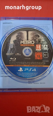 Игра  Metro Reddux (PS4), снимка 2 - Игри и пъзели - 55153412