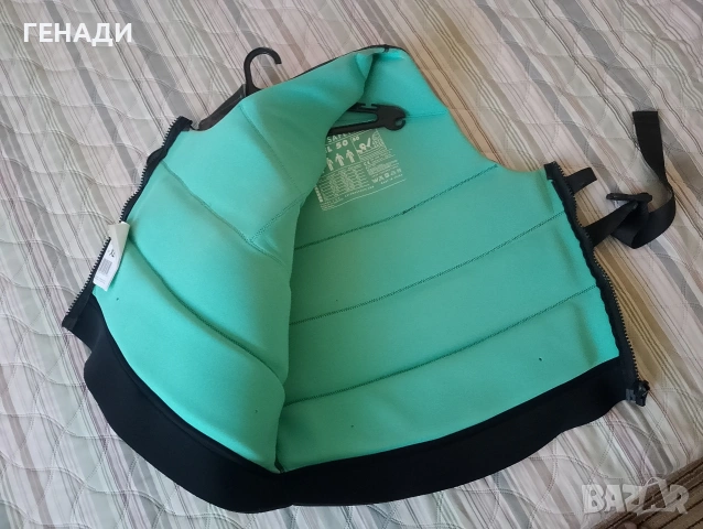 Спасителна жилетка Aztron NYX NEO, неопрен, черна, XL, снимка 7 - Водни спортове - 55106086