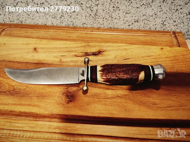 Нож ловен Made in Germany" Hubert Solingen, снимка 3 - Ножове - 55400125