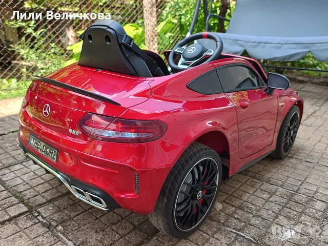 Продавам акумулаторна кола MONI Mercedes C63s QY1588, снимка 6 - Коли, камиони, мотори, писти - 55443575