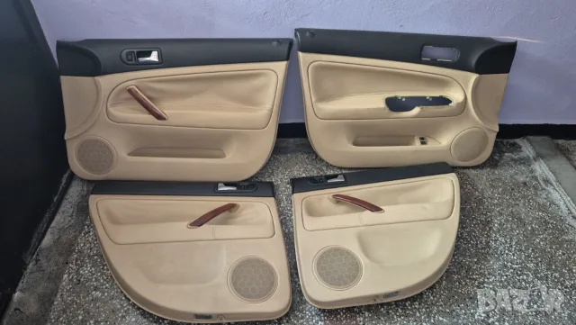 бежови кожени кори kojeni kori врати vrati VW пасат B5 B5.5 Б5 Б5.5 pasat passat sedan седан
