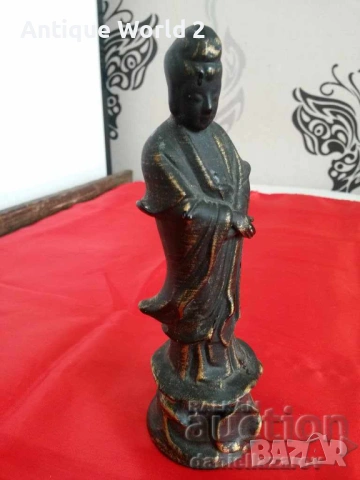 Порцеланова Статуетка , Фигура МОНАХ , Будизъм, снимка 3 - Антикварни и старинни предмети - 54316689