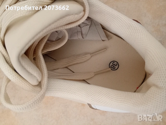 Дамски кецове 38 номер черни и бежово , снимка 14 - Маратонки - 54193216