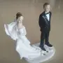 Пластмасова фигурка младоженци, снимка 3