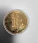 Позлатена биткойн монета подаръчна и метална/Bit BTC, снимка 3