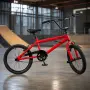 BMX велосипед TOIMSA 20” – Червен freestyle BMX с 360° ротор и V-Brake, снимка 1